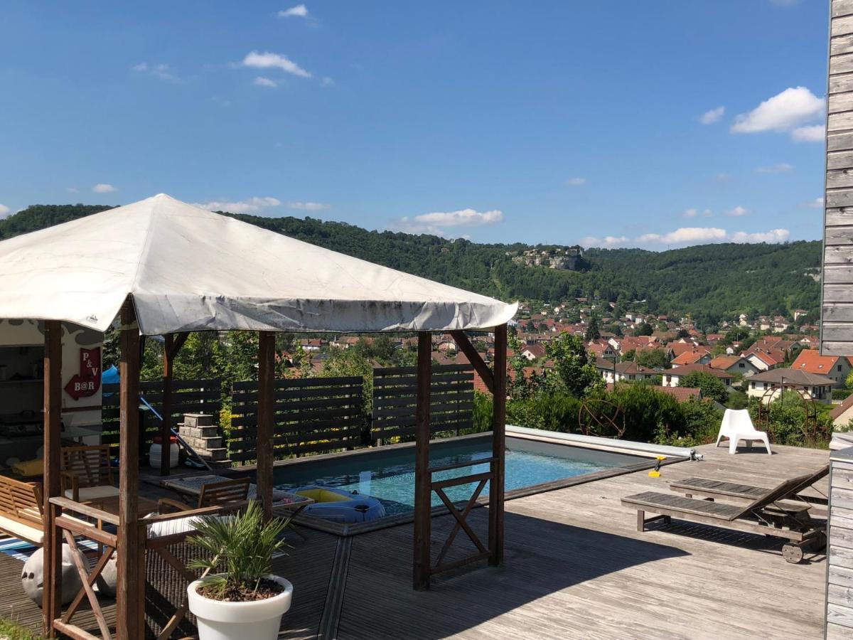 B&B Les Hauts D'Ornans Bagian luar foto