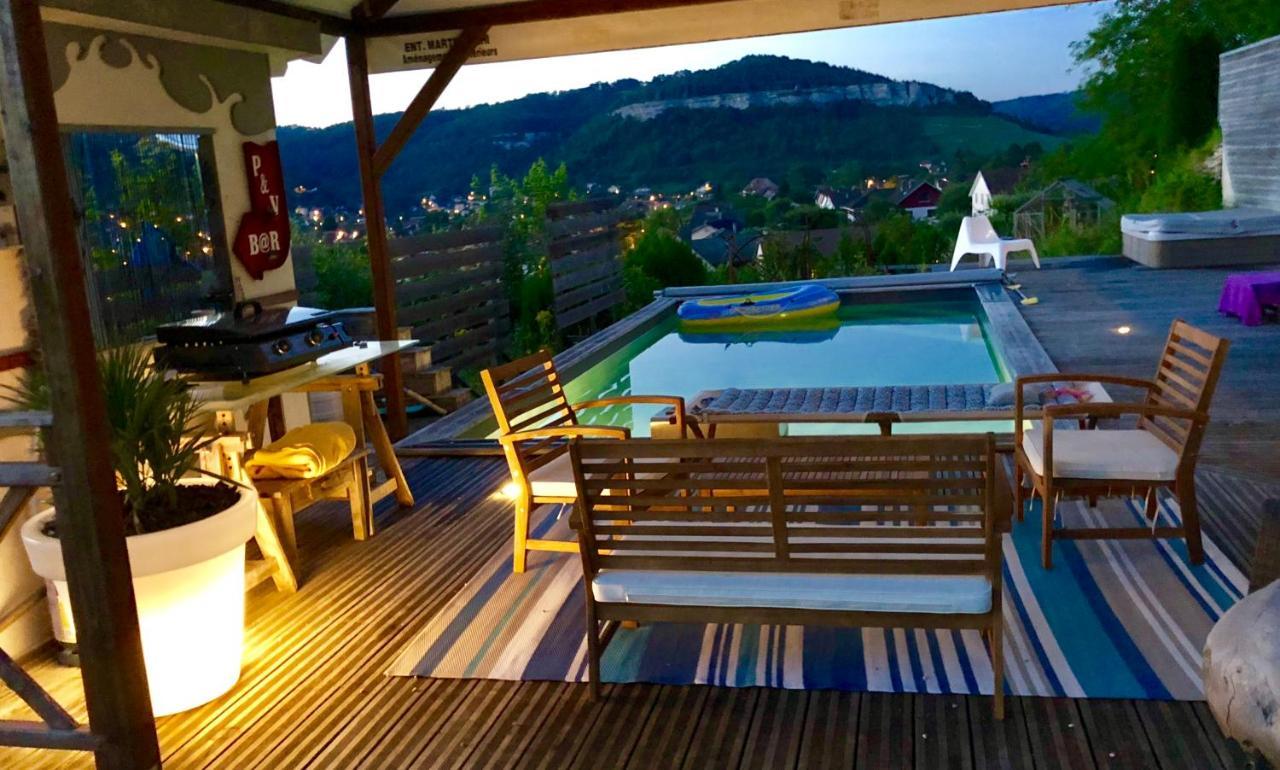 B&B Les Hauts D'Ornans Bagian luar foto