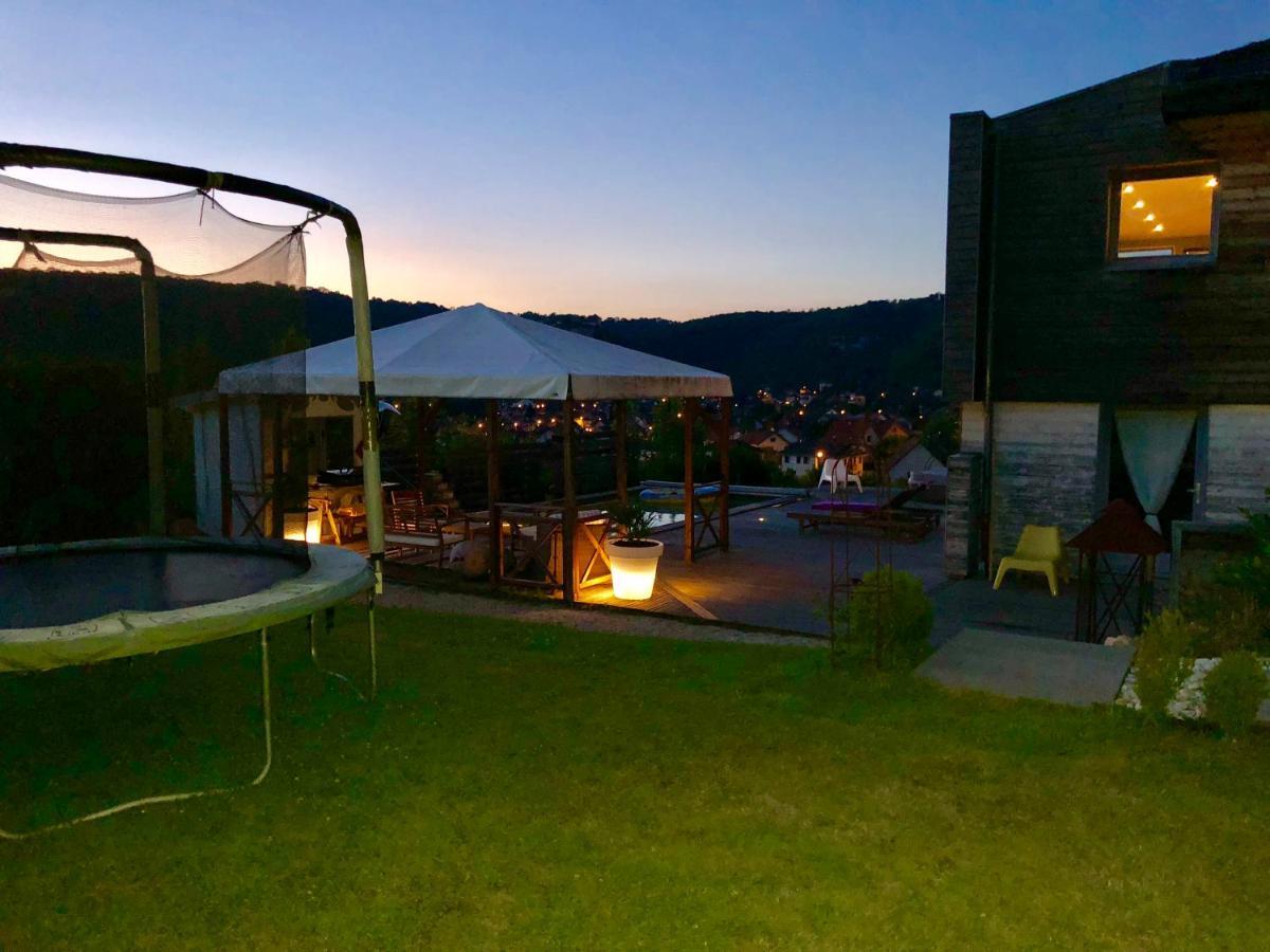 B&B Les Hauts D'Ornans Bagian luar foto