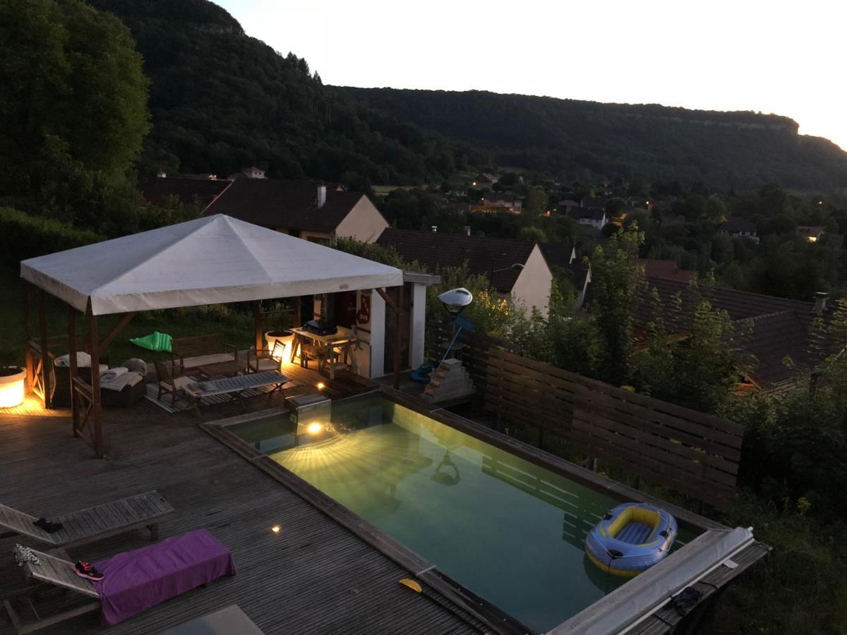 B&B Les Hauts D'Ornans Bagian luar foto